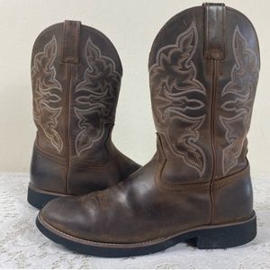 Size 9 men's square toe boots